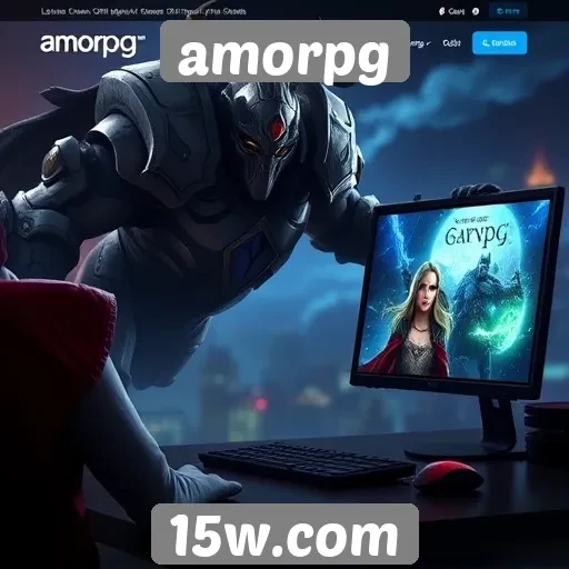 Características principais do site amorpg